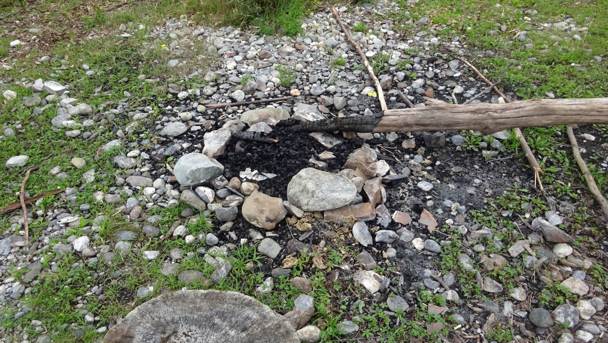 Wilde Feuerstellen – Rheindelta